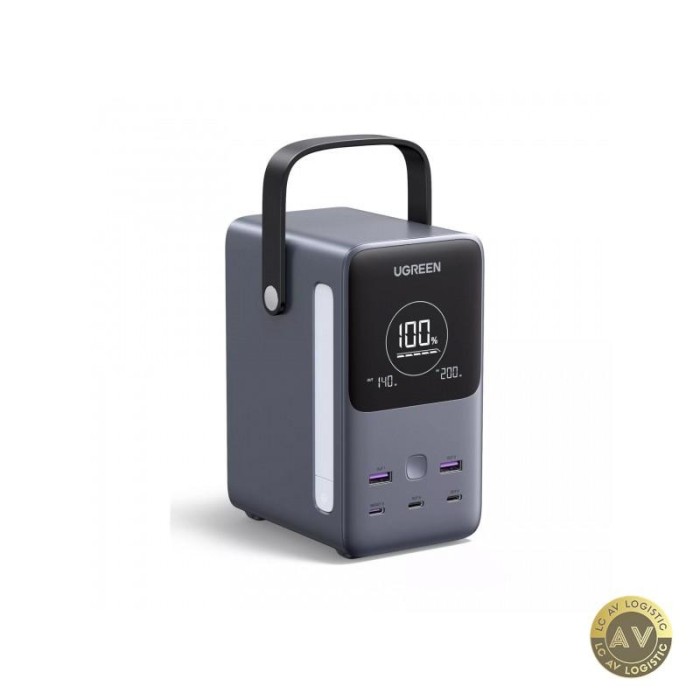 Baterie Externa UGREEN PB770 48000mAh 300W QC + PD 2 x USB-A - 3 x USB-C Gri