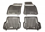 Covorase Auto Cauciuc Audi A6 C6 Facelift 2008-2011 Rezaw, Tip Tavita, Bordura Inalta, Fixare
