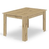 Masa dining pentru living si sufragerie Artool, stejar Artisan, 120x80x75 cm