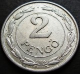 Moneda istorica 2 PENGO - UNGARIA, anul 1941 *cod 445 A, Europa