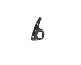 Grila bara protectie, spoiler Toyota Yaris, 05.2017-12.2020, montare fata, stanga, cu gaura lampa de ceata, RapidAuto