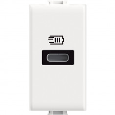 Priza USB 1M Tip C 5-9-12V 1M Matix Bticino alb AM4192C