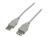 Cablu USB 2.0 1.8m Gri