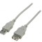 Cablu USB 2.0 1.8m Gri