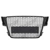 Grila masca fata AUDI A5/S5 (B8), 10.2011-08.2016,Negru stralucitor; fara emblema