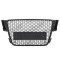 Grila masca fata AUDI A5/S5 (B8), 10.2011-08.2016,Negru stralucitor; fara emblema