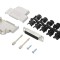 Conector D-Sub 25 PIN Mamă 45&deg;