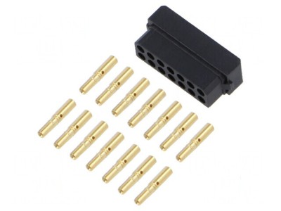 Conector cablu-cablu/PCB mufă mamă PIN 14 Datamate L-Tek foto