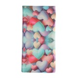 Etui ochelari cu inimi multicolore