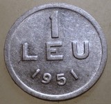 1.094 ROMANIA RPR 1 LEU 1951