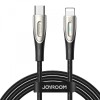 Cablu transfer date si incarcare Joyroom A27-CL3 tip Lightning - USB-C PD30W LED 1.2m, Negru