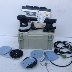 Set Slefuitoare Festool ETS 150/3 EQ Si Festool RTS 400 EQ