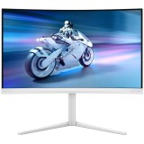 Monitor Gaming Fast VA LED Philips 27 27M2C5501, QHD (2560 x1440), HDMI, DisplayPort, Ecran curbat, 180 Hz, 1 ms (Alb)