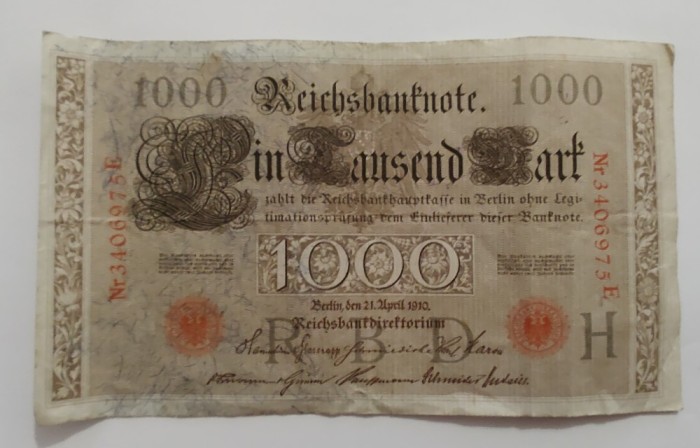 Germania - 1000 Mark 1910