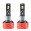 Set 2 LED-Uri Auto Techstar&reg; P14, H1, 120W, 18000 Lumeni, 6000K, 12-24V, Unghi Fascicul 360&deg;, CSP 3570, Canbus, Radiator Aluminiu, Racire Cooling Tech