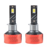 Set 2 LED-Uri Auto Techstar&reg; P14, H1, 120W, 18000 Lumeni, 6000K, 12-24V, Unghi Fascicul 360&deg;, CSP 3570, Canbus, Radiator Aluminiu, Racire Cooling Tech