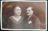 Fotografie tip Carte Postala, Sot si sotie (familia Cojocaru), 1930