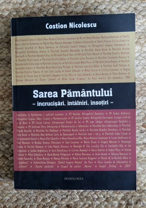 Sarea Pamantului. Incrucisari , Intalniri , Insotiri - Costion Nicolescu