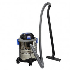 Aspirator industrial umed-uscat Geko G81097, functie de suflare, 1250 W, cuva inox, 20 L Mania Tools foto