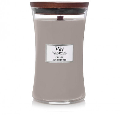 Lumanare parfumata Woodwick la borcan mare - SECOND foto