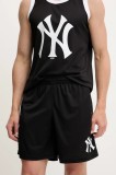 47 brand pantaloni scurți MLB New York Yankees culoarea negru, BB017PMXYEX657794JK
