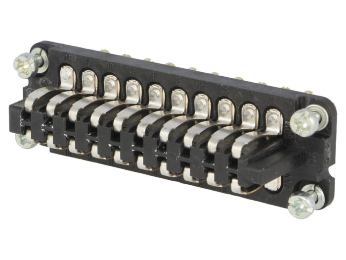 Conector HDC tată 20 pini 10A