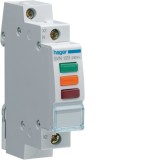 Lampa semnalizare 230V Hager rosu+verde+portocaliu SVN129