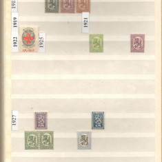 Finlanda.1917/1998 COLECTIE CRONOLOGICA timbre nestampilate 3 (trei) clasoare