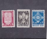 ROMANIA 1936 - JAMBOREEA NATIONALA BRASOV, MNH - LP 115, Istorie, Nestampilat