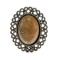 Inel aliaj reglabil cu jasp Autumn 18x13 MM