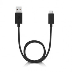 Cablu Date Si Incarcare MicroUSB Negru foto