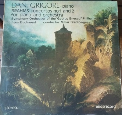 AMS - DAN GRIGORE, MIHAI BREDICEANU - BRAHMS - CONCERT PIAN ORCHESTRA (D.V, LP) foto