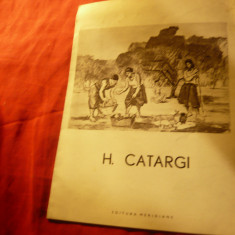 Mic Album - Caiet prezentare pliant - H.Catargi , 8 pag