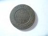 Moneda 3 kopeici Rusia , cupru : :1874 ,cal. mediocru, Europa
