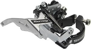 Schimbator fata 7/8 viteze Shimano TY AFDTY710TSM3, Top Swing, Dual Pull, 34,9 mm cu adaptor 31,8 mm Ultimate FactoryBikes