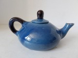 Ceanic ceramic, glazurat albastru, 10cm x 20 cm x 15cm