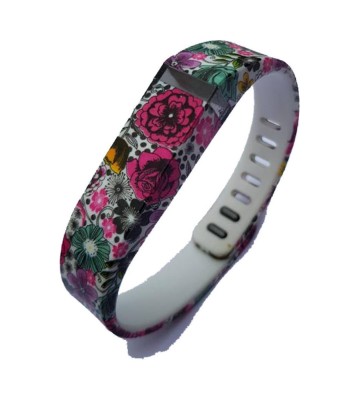 FloralFlex Bratara TPU pentru Fitbit Flex-Mărime S-Culoare Spring Flex 1 foto