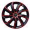 Set 4 capace roti Extra Stig Red R17 pentru gama auto Mini
