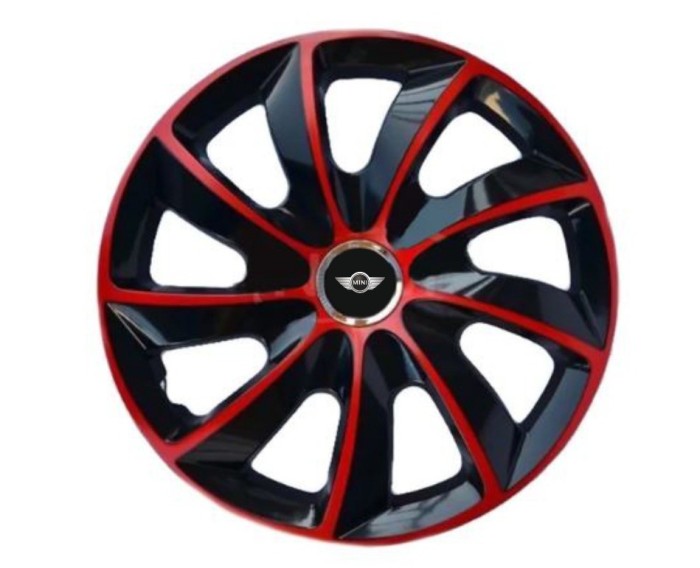 Set 4 capace roti Extra Stig Red R17 pentru gama auto Mini