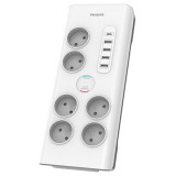 Prelungitor surge protector 6 prize philips