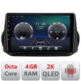Navigatie Peugeot Bipper, CitroenNemo, Fiat Qubo 2008-2017 Android ecran Qled 2K Octa core 4+32 Kit-bipper+EDT-E410-2K v1 CarStore Technology