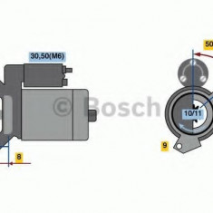 Starter BMW Seria 3 Touring (E91) (2005 - 2012) BOSCH 0 986 022 670