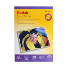 Hartie foto premium 230g kodak a3 glossy 20 coli