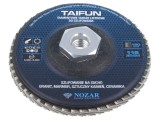 Disc de şlefuit cu lambouri 115mm Granularitate: 120 TAIFUN - Disc de şlefuit cu lambouri 115mm TAIFUN