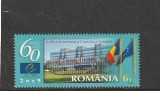 ROMANIA 2009 LP 1833 A 60-A ANIVERSARE A CONSILIULUI EUROPEI MNH NESTAMPILAT