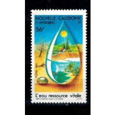 New Caledonia 1983 - Apa, resursa vitala, neuzat