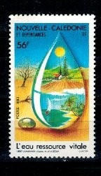 New Caledonia 1983 - Apa, resursa vitala, neuzat foto