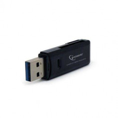 Card Reader Gembird UHB-CR3-01 USB 3.0 Negru foto