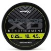 Fir Pescuit Monofilament Matrix Submerge XD Bulk 0.25mm 4.5kg 1000m Khaki Scufundator Feeder