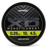 Fir Pescuit Monofilament Matrix Submerge XD Bulk 0.25mm 4.5kg 1000m Khaki Scufundator Feeder